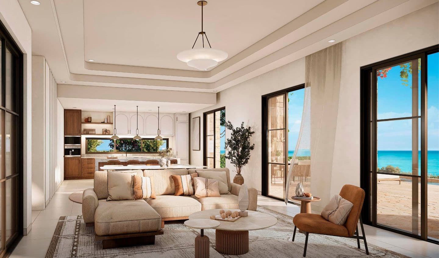 Living room of a Montage Lifestyle villa